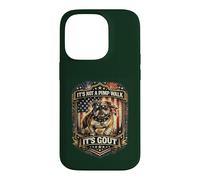 Custodia per iPhone 14 Pro Le mie ginocchia e la gotta non sono d'accordo Design divertente Gotta Invecchiamento Scherzo