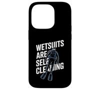 Custodia per iPhone 14 Pro Le mute sono autopulenti divertenti immersioni subacquee