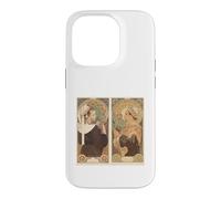Custodia per iPhone 14 Pro Le stagioni - 1890 Francia Vintage Art