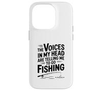Custodia per iPhone 14 Pro Le voci nella mia testa mi dicono di andare a pescare