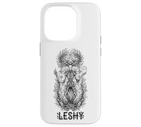 Custodia per iPhone 14 Pro Leshy Forest Spirit Mitologia slava Guardian Pagan Dark Art