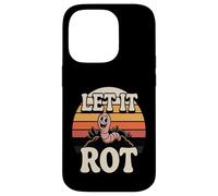Custodia per iPhone 14 Pro Let It Rot Divertente Compostaggio Worm Gardening