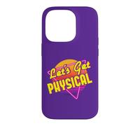 Custodia per iPhone 14 Pro Let's Get Physical 80s Costume Party Retro Anni Ottanta Allenamento