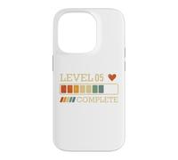 Custodia per iPhone 14 Pro Level 05 Complete Vintage 05 Years 5th Wedding Anniversary