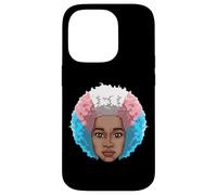 Custodia per iPhone 14 Pro Lgbtq Afroamericano Transgender Afro Rainbow Power