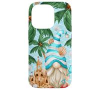 Custodia per iPhone 14 Pro Life Is Better At The Beach For Summer Lover Funny Gnome