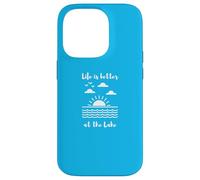 Custodia per iPhone 14 Pro Life is better at the Lake for Lake Cottage and Cabin