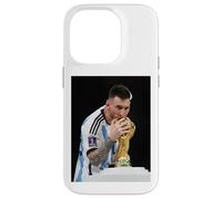 Custodia per iPhone 14 Pro Lionel Messi Argentina vince la Coppa del Mondo 2022 in Qatar