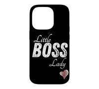 Custodia per iPhone 14 Pro Little Boss Lady Bambino Bambini Ragazza Carino