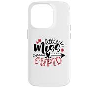 Custodia per iPhone 14 Pro Little Miss Cupid - Divertente San Valentino da donna e ragazza