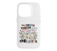 Custodia per iPhone 14 Pro Little Voices Get More Biciclette Ciclismo Amante