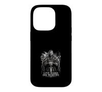 Custodia per iPhone 14 Pro Live Hard - Fustella con spada vichinga, design norreno