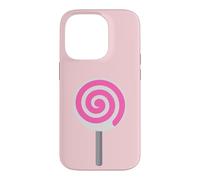 Custodia per iPhone 14 Pro Lollipop Sucker Lollypop costume rosa per Candy Lover