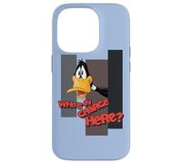 Custodia per iPhone 14 Pro Looney Tunes Daffy Duck Who's In Charge?