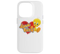 Custodia per iPhone 14 Pro Looney Tunes Tweety Love Bird Valentine's Day