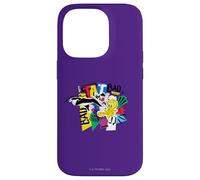 Custodia per iPhone 14 Pro Looney Tunes Tweety Slyvester Chase is On