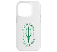 Custodia per iPhone 14 Pro Lords of Atlantis Aquaman Tridente Circle Emblema