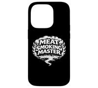 Custodia per iPhone 14 Pro Maestro del fumo di carne Barbecue Pitmaster Mindset Dichiarazione