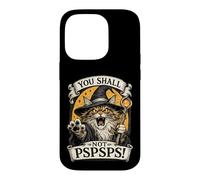 Custodia per iPhone 14 Pro Maine Coon Cat Wizard You Shall Not PSPS Fantasy Magic