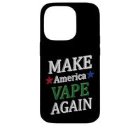 Custodia per iPhone 14 Pro Make America Vape Again Meme dispositivo vaping aromatizzato divertente