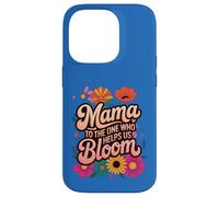 Custodia per iPhone 14 Pro Mama To The One Who Help Us Bloom Festa della mamma floreale