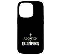 Custodia per iPhone 14 Pro Mamma adottiva cristiana, regalo per genitori adottivi cristiani