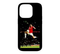 Custodia per iPhone 14 Pro Manchester United Eric Cantona Leap Coppa del Mondo di calcio