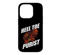 Custodia per iPhone 14 Pro Manual Transmission Heel Toe Purist Three Pedals Gearbox