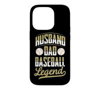 Custodia per iPhone 14 Pro Marito Papà Baseball Leggenda Padri Giorno