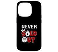 Custodia per iPhone 14 Pro Maroon Rosso Borgogna Never Sold Out Grafica Borgogna