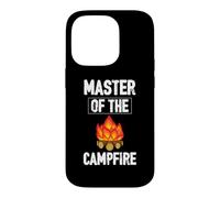 Custodia per iPhone 14 Pro Master Of The Camfire Camping Camper Adventure Nature Lover