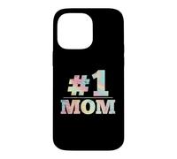 Custodia per iPhone 14 Pro Max #1 Mamma Numero Uno Madre Donne Grafiche Distressed