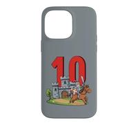 Custodia per iPhone 14 Pro Max 10 Anni Bambini Compleanno Guerriero Ragazzo Cavaliere Medievale