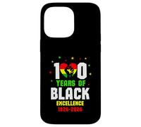 Custodia per iPhone 14 Pro Max 100 Years of Black Excellence 1926-2026 Celebration African