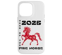 Custodia per iPhone 14 Pro Max 2026 Lunar New Year Fire Horse
