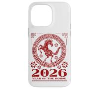 Custodia per iPhone 14 Pro Max 2026 Lunar New Year Fire Horse