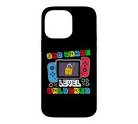 Custodia per iPhone 14 Pro Max 3rd grade Level Unlocked Gamer Back to School Boy