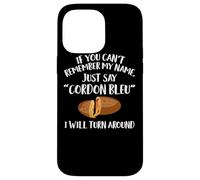 Custodia per iPhone 14 Pro Max Abbigliamento Cordon Bleu - Design divertente Bleus Lover