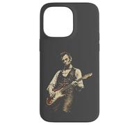 Custodia per iPhone 14 Pro Max Abraham Lincoln Chitarra Retro Vintage Musica Storia