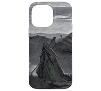 Custodia per iPhone 14 Pro Max Abramo, Dio e due angeli di Gustave Dore (1852)