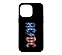 Custodia per iPhone 14 Pro Max AC/DC Old Glory Bandiera Americana Logo