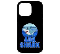 Custodia per iPhone 14 Pro Max Ada Shark Family Reunion Squad Nome Cognome