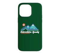 Custodia per iPhone 14 Pro Max Adventure Ready Scouting America Outdoor Mountains Hiking