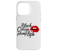 Custodia per iPhone 14 Pro Max African American Mother's Day Black Mom Queens Plump Lips