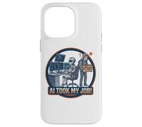 Custodia per iPhone 14 Pro Max AI Took My Job Programmatore Divertente Robot Umorismo