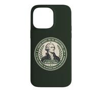 Custodia per iPhone 14 Pro Max Alexander Hamilton Quote Importanza del diritto costituzionale