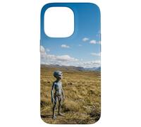 Custodia per iPhone 14 Pro Max Alien Figura Open Field Remote Incontro Mistero Grafico