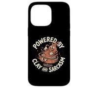 Custodia per iPhone 14 Pro Max Alimentato da Clay And Sarcasm Pottery Thrower