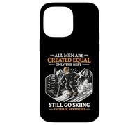 Custodia per iPhone 14 Pro Max All Men Created Equal Best Go Skiing in Their Seventies