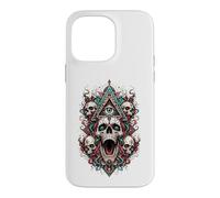 Custodia per iPhone 14 Pro Max All Seeing Eye Teschi Occhio Occulto Mistico Horror Arte Visionaria
